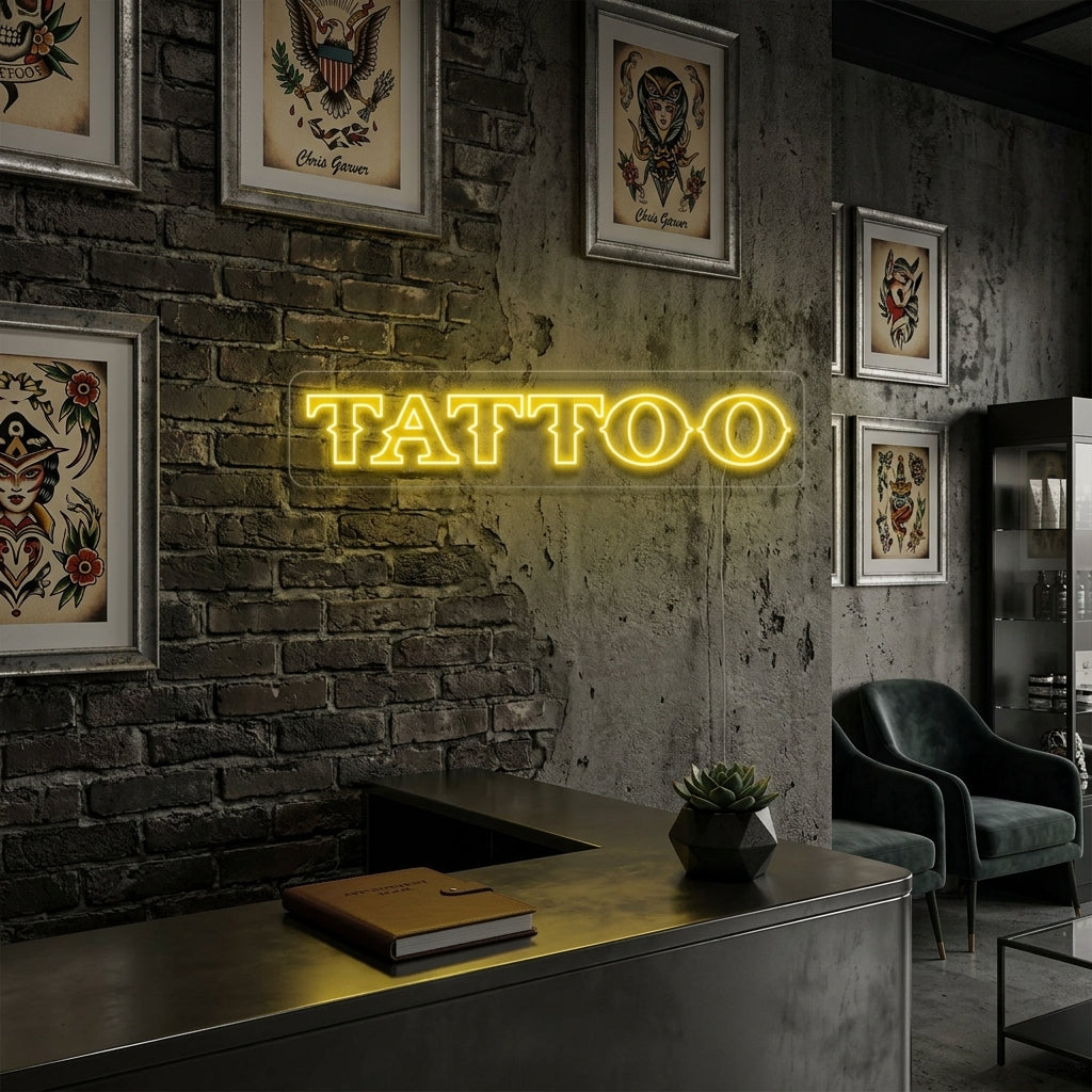 "Tattoo" Letreros Neon