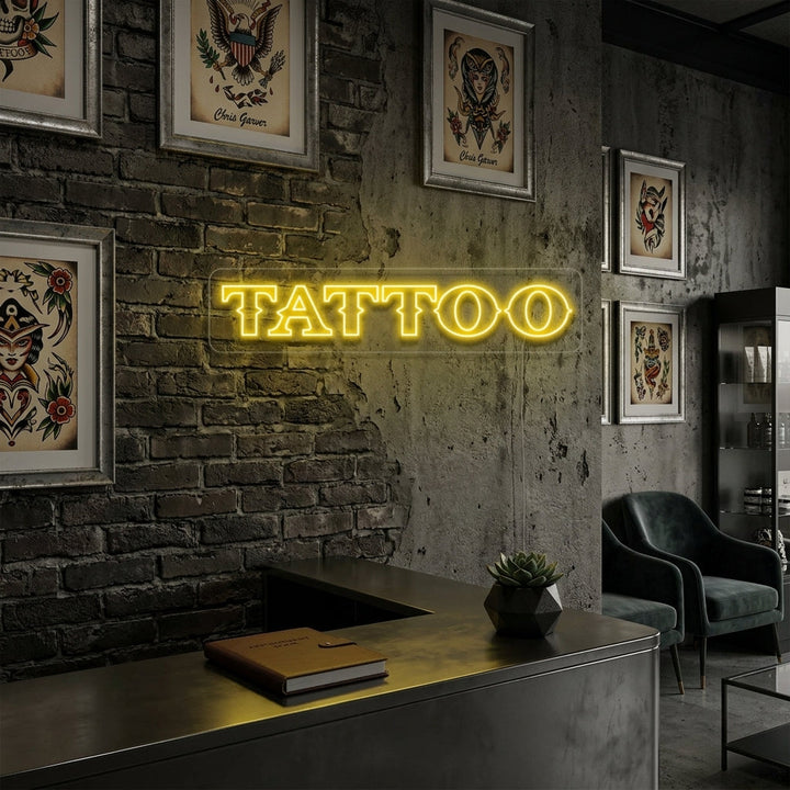 "Tattoo" Letreros Neon