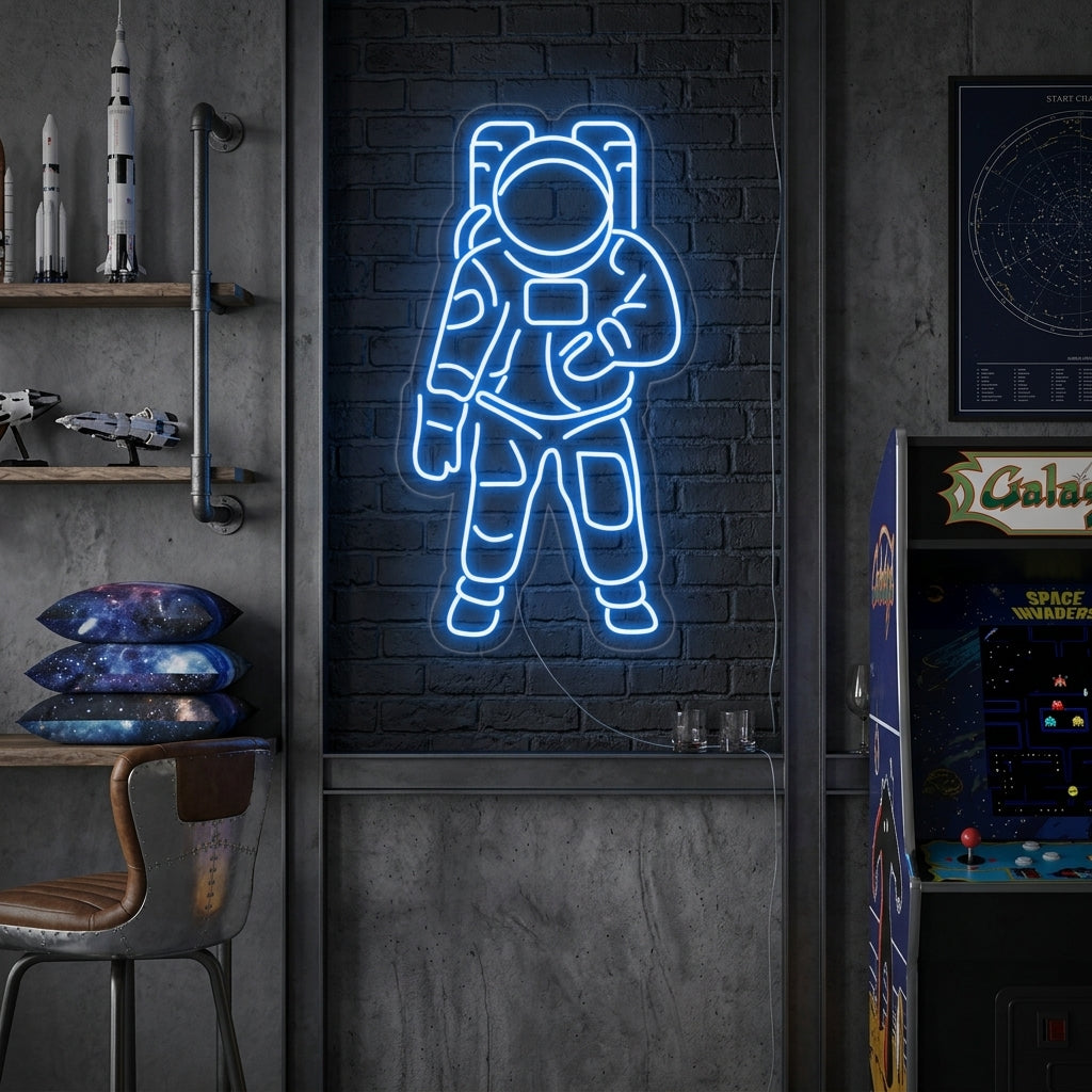"Astronauta" Letreros Neon