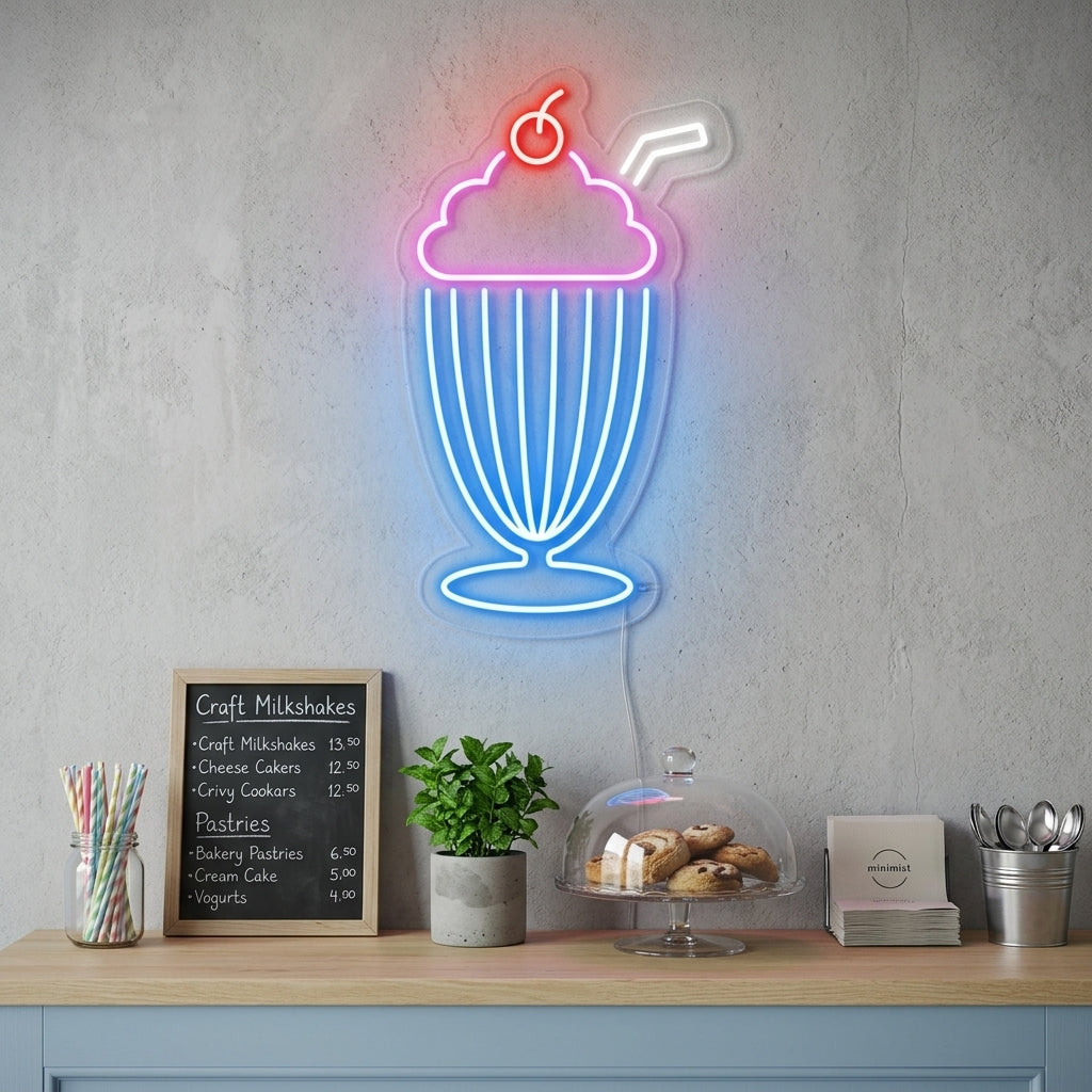 "Batido" Letreros Neon
