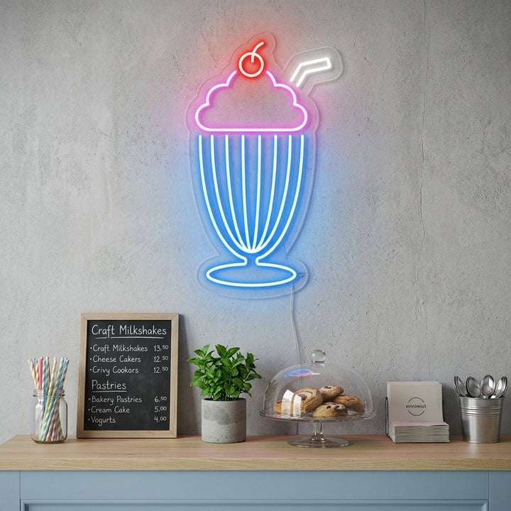 "Batido" Letreros Neon