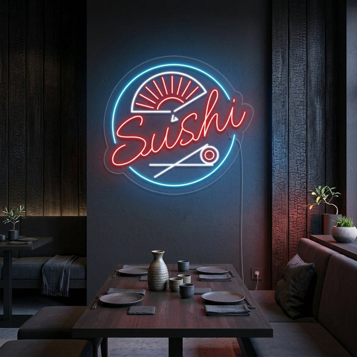 "Sushi" Letreros Neon