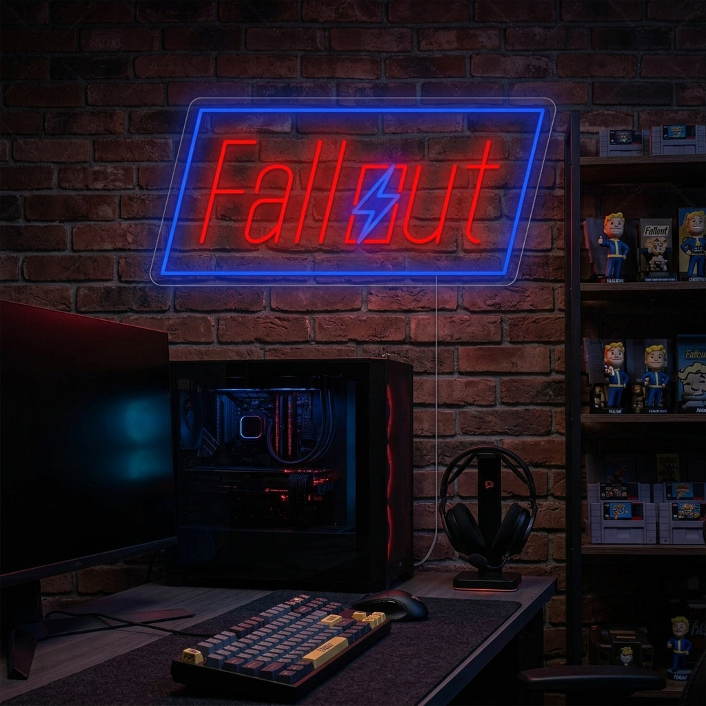 "Fallout" Letrero de neón