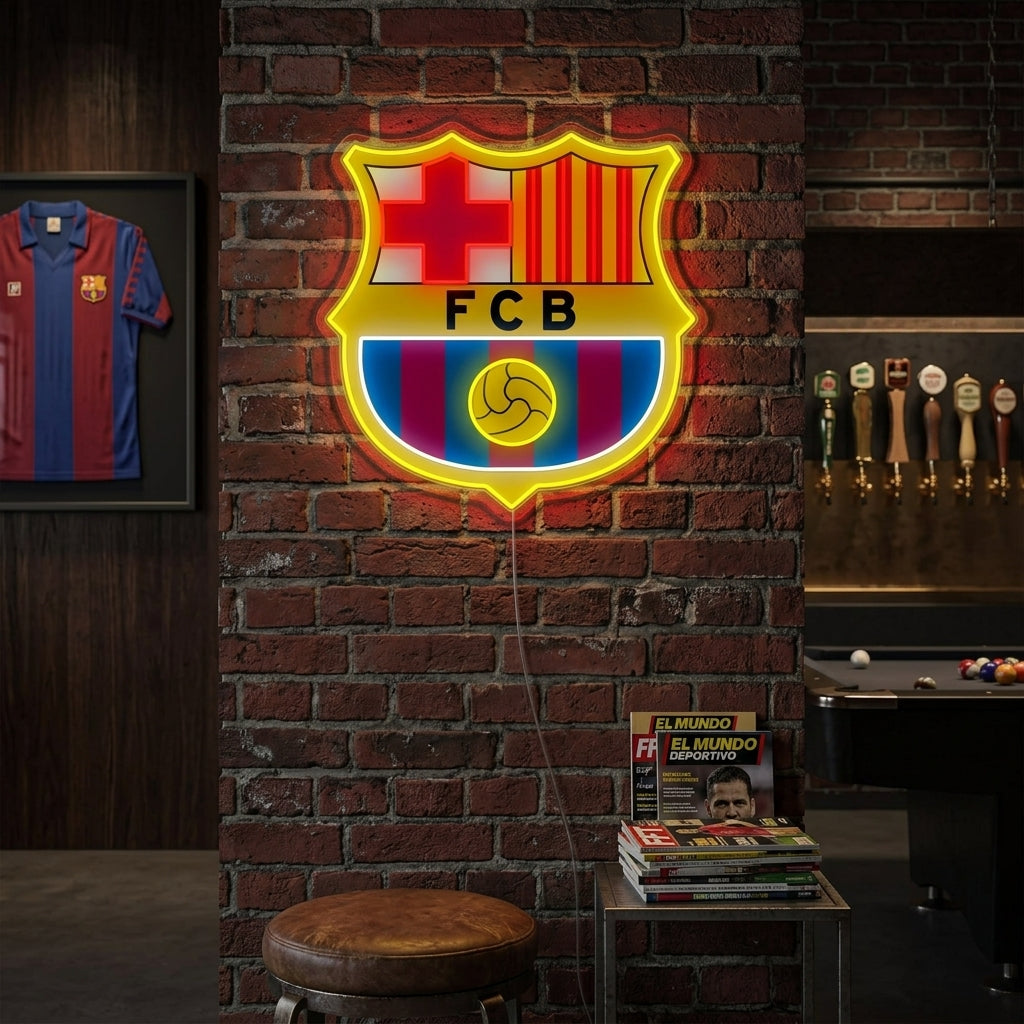 "Fc Barcelona" Letrero de neón