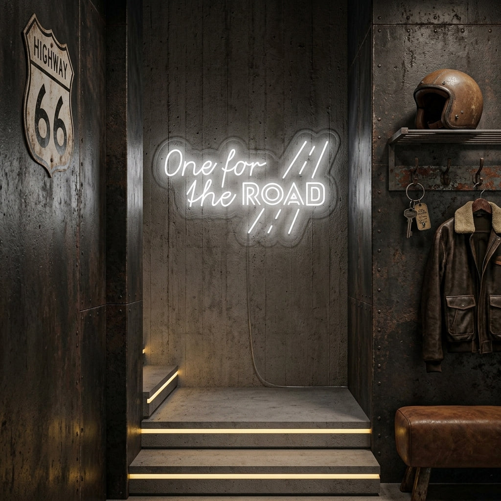 "One for the Road" Letreros Neon