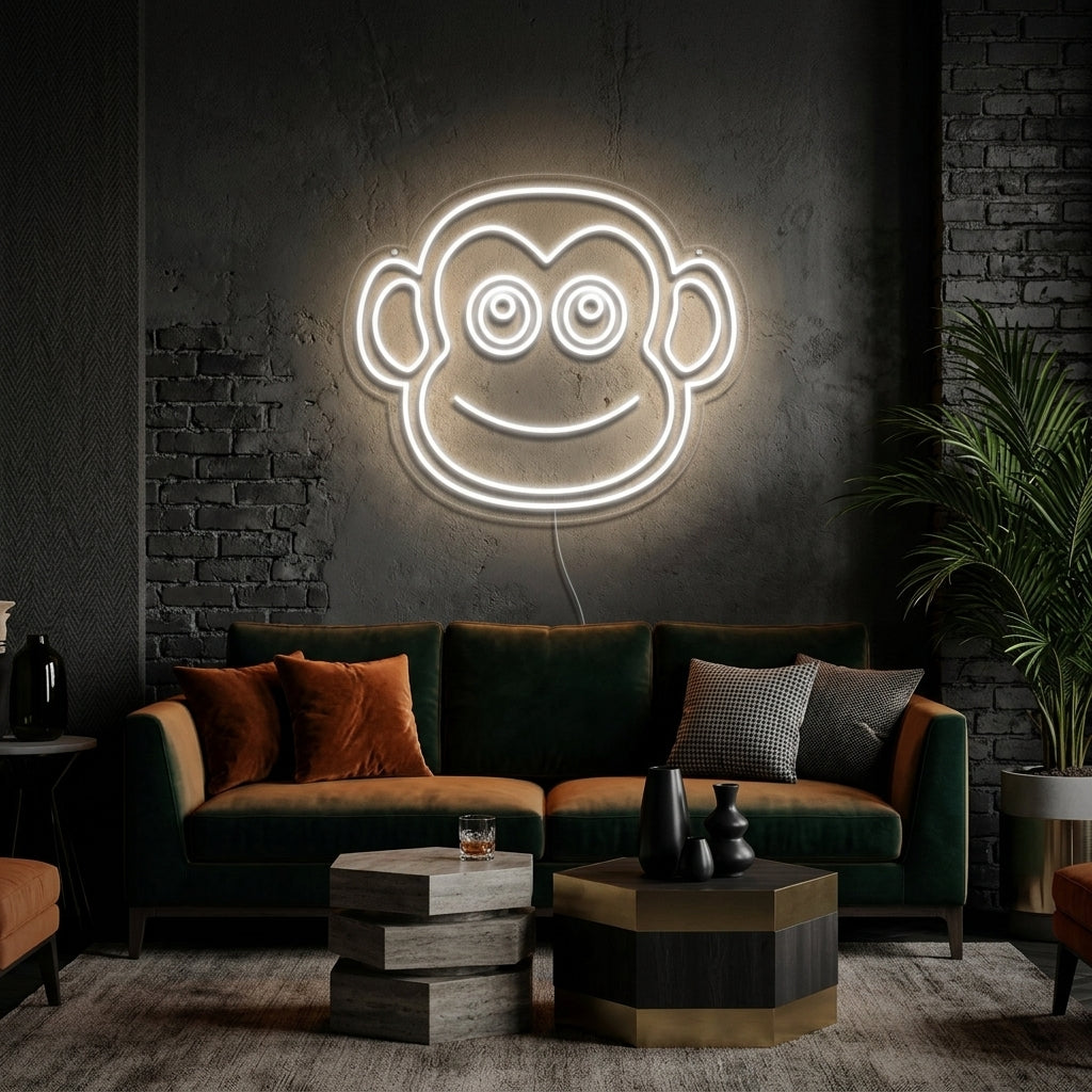 "Cara De Mono" Letreros Neon