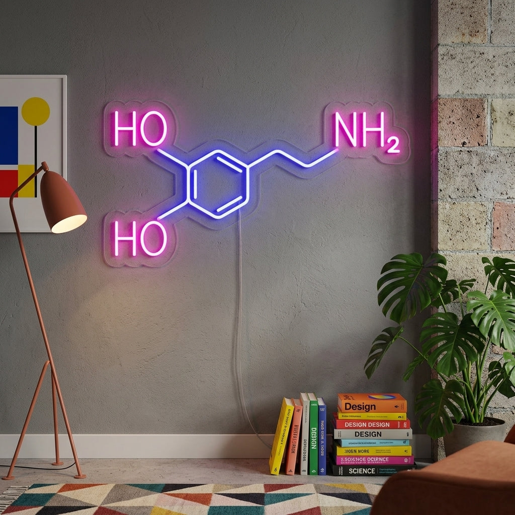 "Molécula" Letreros Neon
