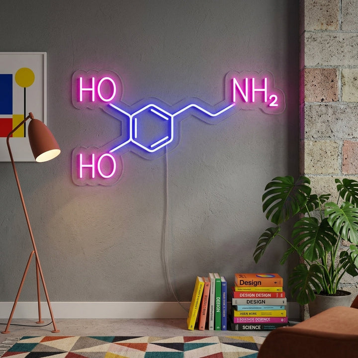 "Molécula" Letreros Neon