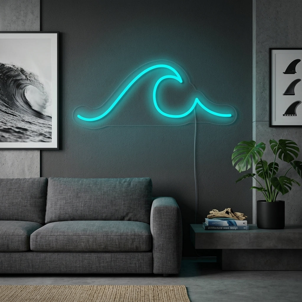 "Ola Marina" Letreros Neon