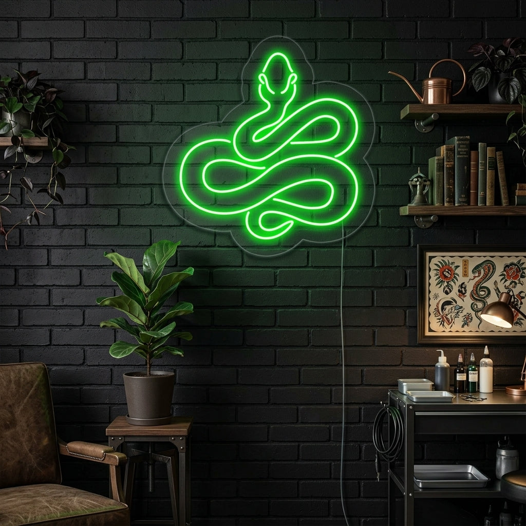 "Serpiente" Letreros Neon