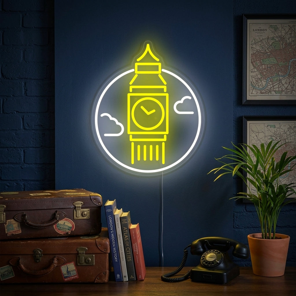 "Big Ben De Londres" Letreros Neon