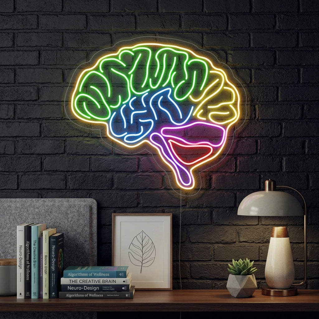 "Modelo Cerebro" Letreros Neon