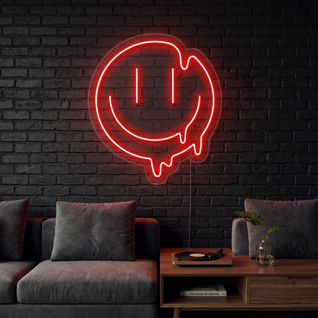 "Sonrisa Fundida" Letreros Neon