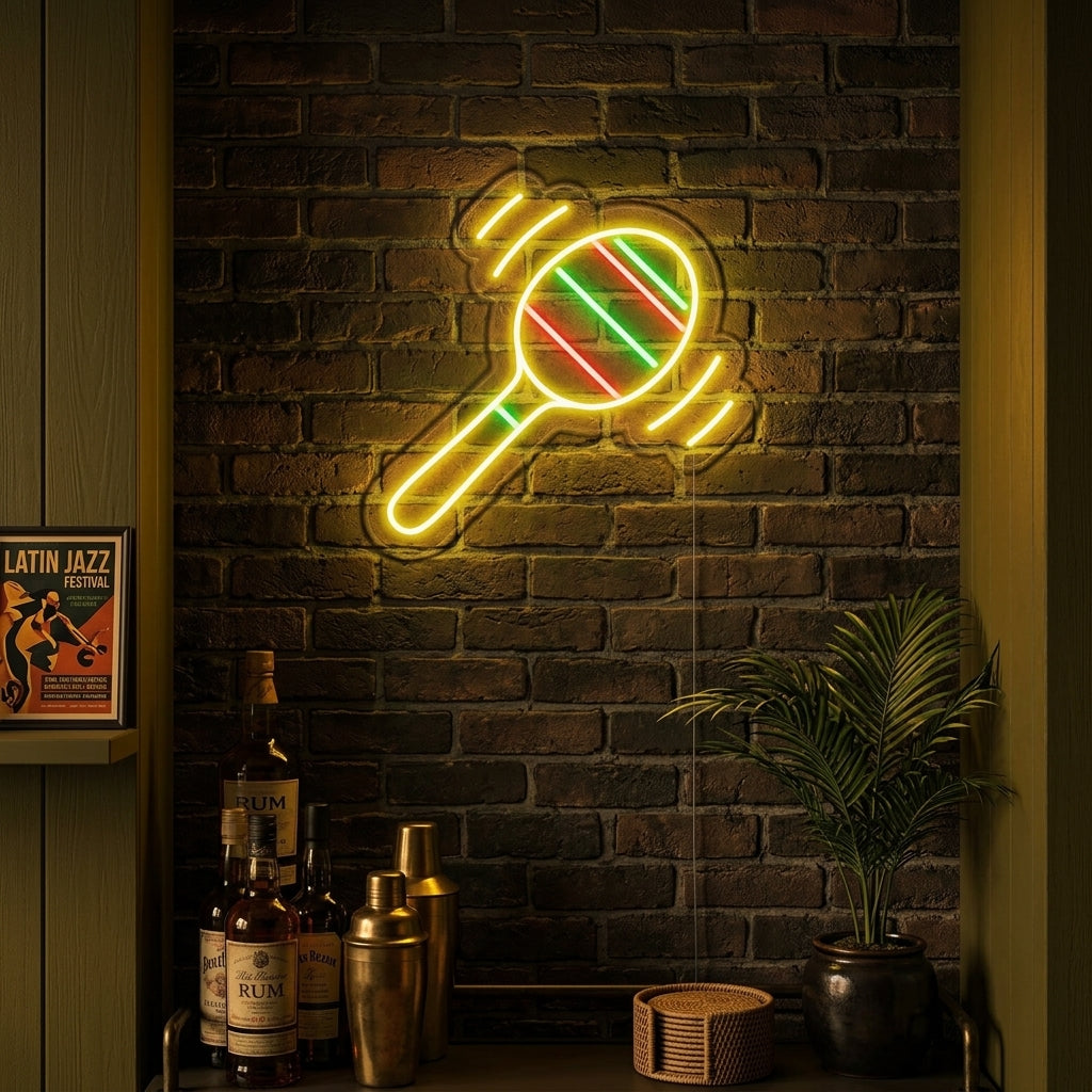 "Maraca" Letreros Neon