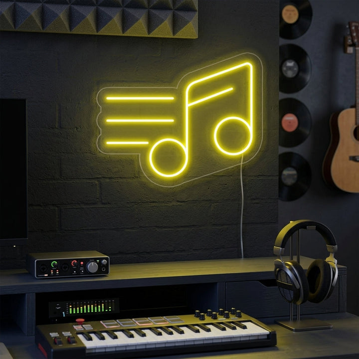 "Nota Musical" Letreros Neon