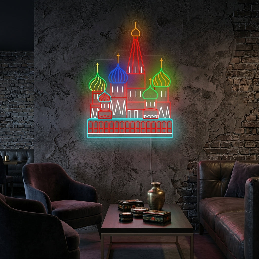 "Kremlin De Moscú" Letreros Neon