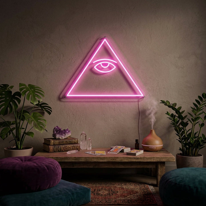 "Ojo Psíquico" Letreros Neon
