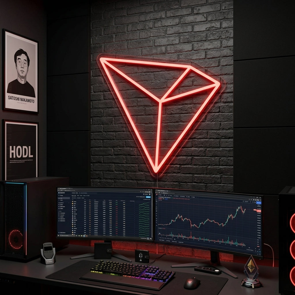 "Logo Tron Trx" Letreros Neon