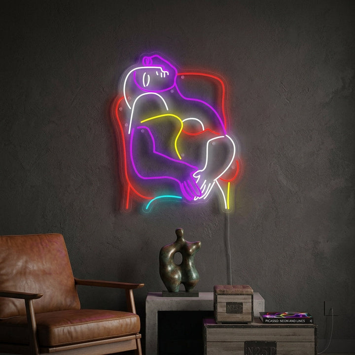 "El Sueño Pablo Picasso" Letreros Neon