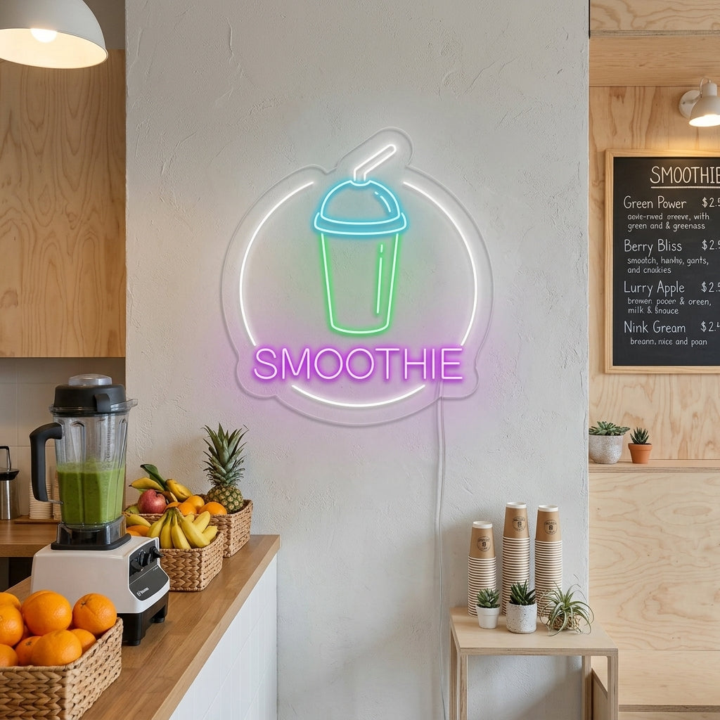 "Smoothie" Letreros Neon