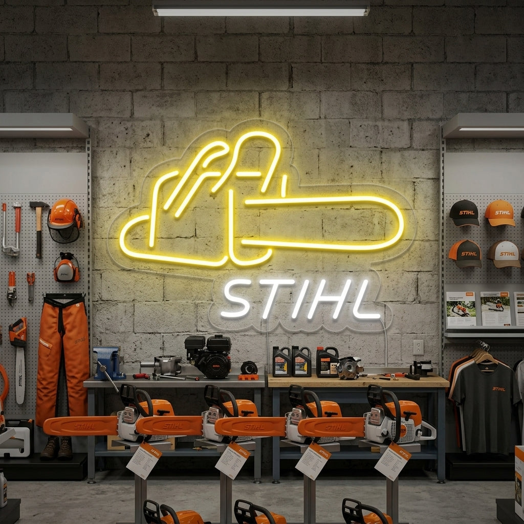 "Stihl, motosierra" Letreros Neon