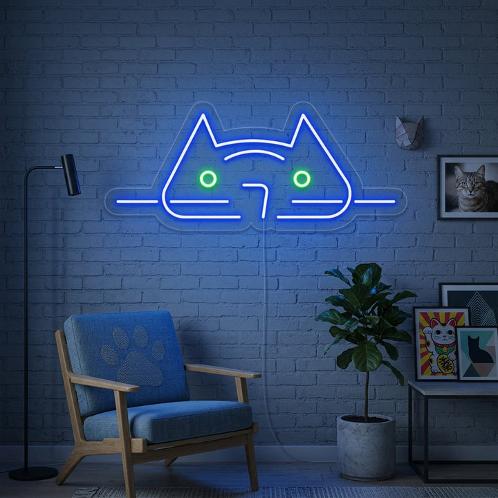"Gato Cool" Letreros Neon
