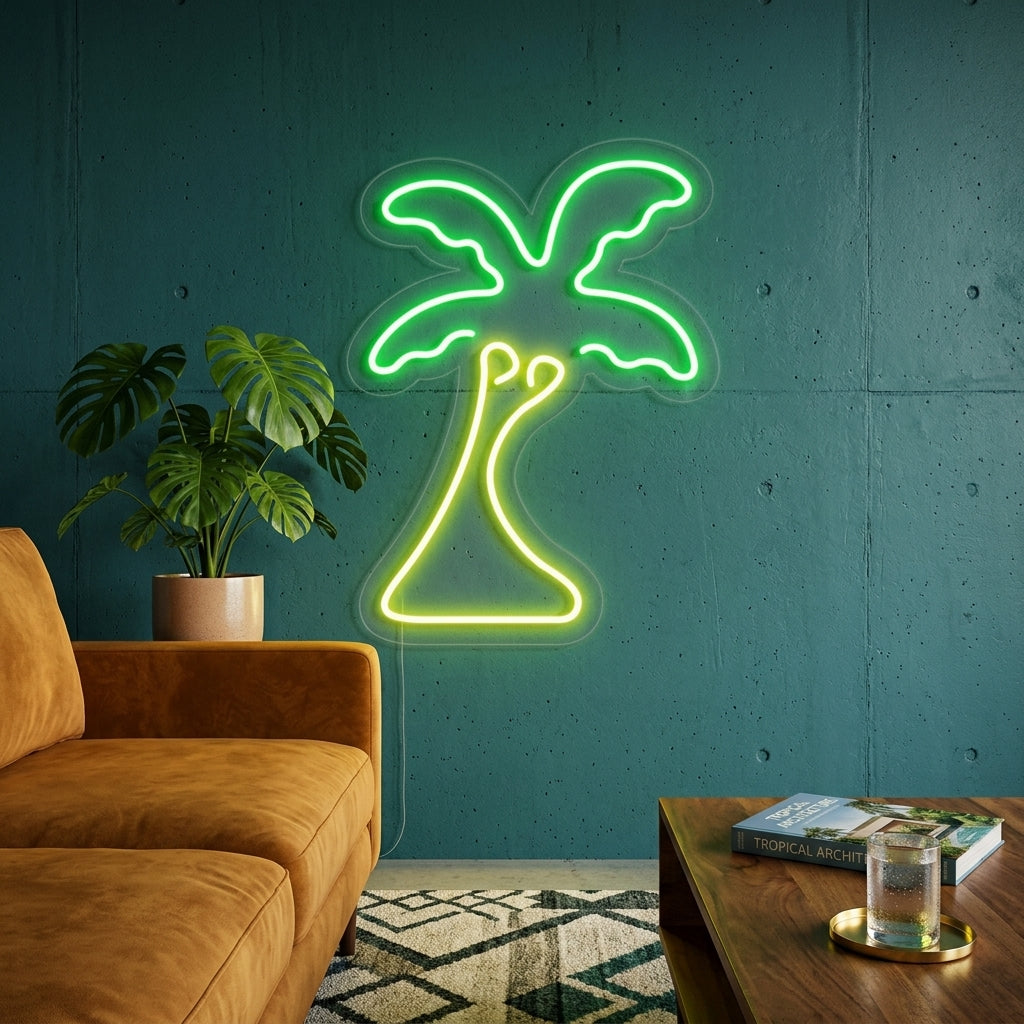 "Palmera" Letreros Neon
