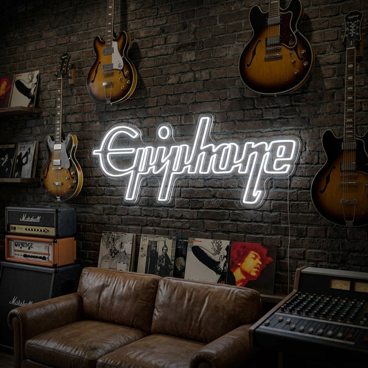 "Epiphone" Letrero de neón