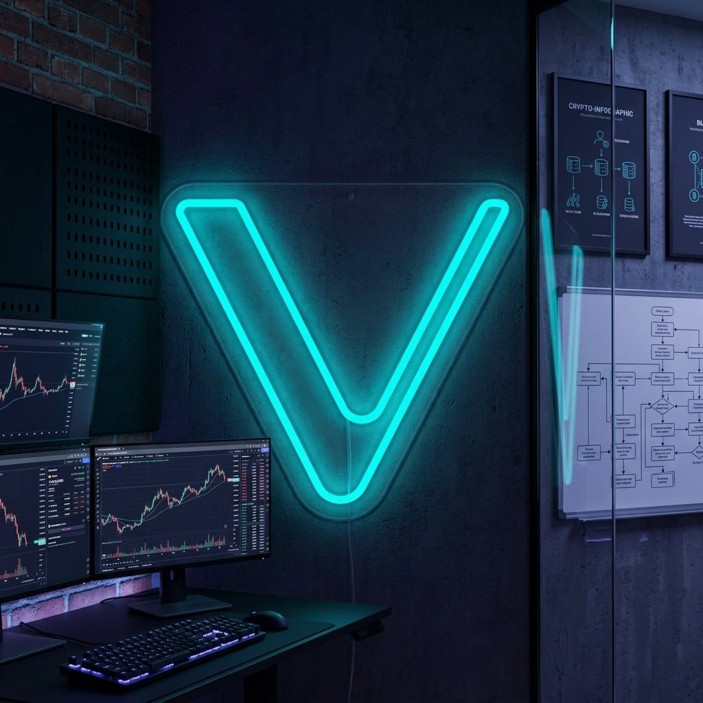 "Logo Vet Vechain" Letreros Neon