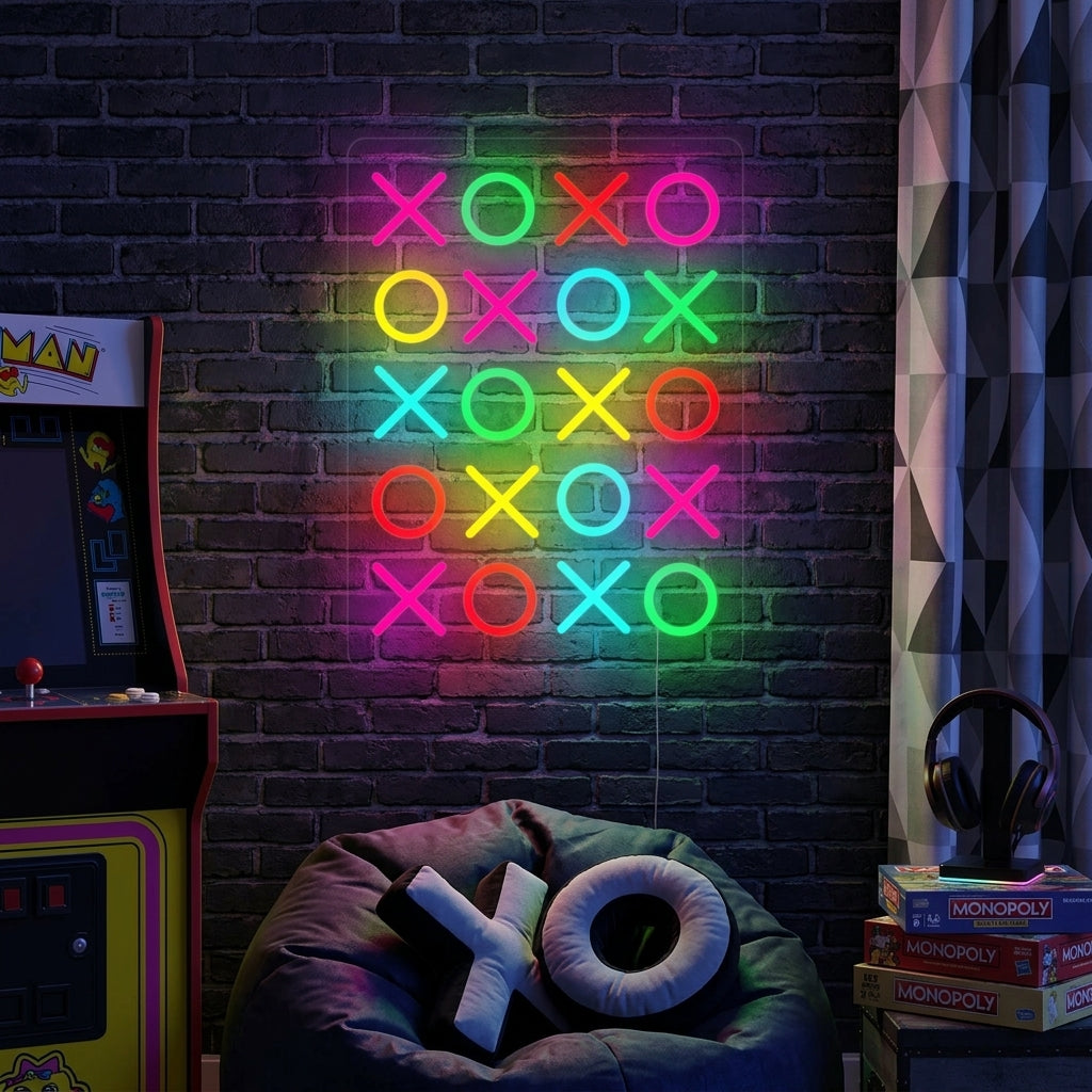 "Te Quiero Mucho XOXO" Letreros Neon