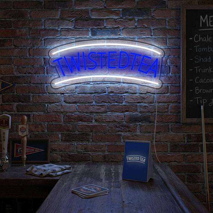 "Bar De Cerveza Twisted Tea Vintage" Letreros Neon