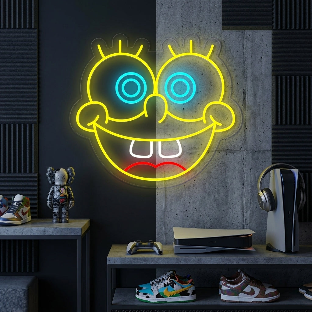 "Bob Dibujos Animados" Letreros Neon