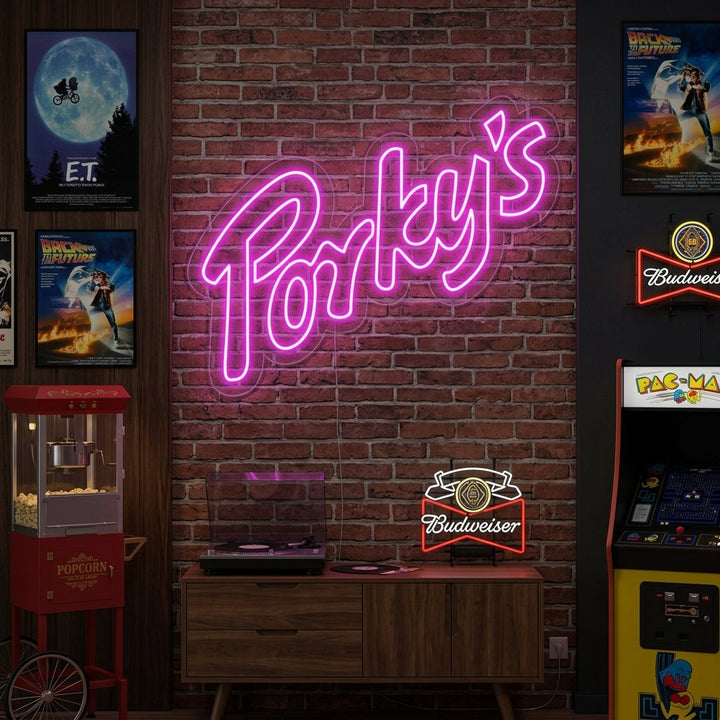 "Porky" Letreros Neon