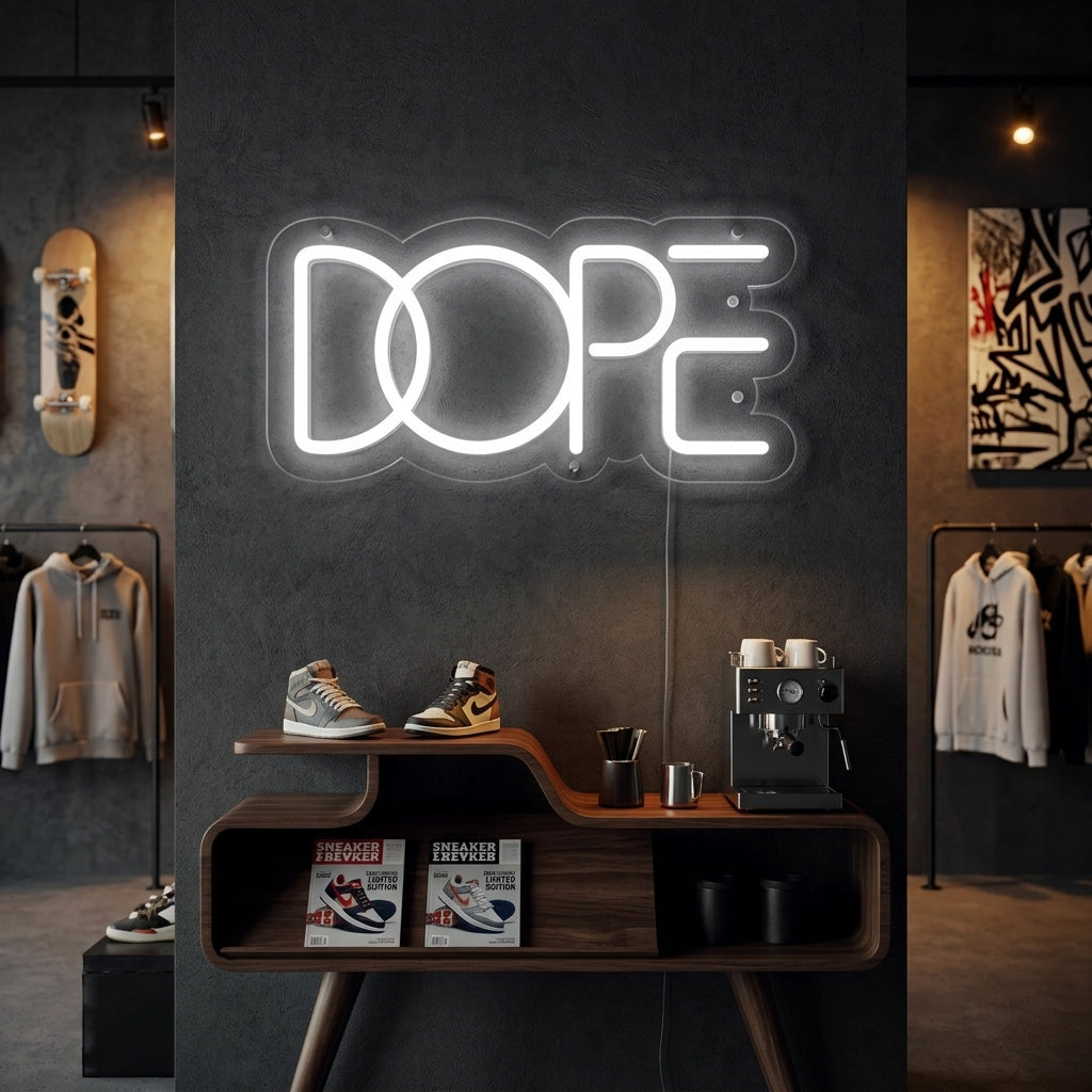 "DOPE" Letreros Neon