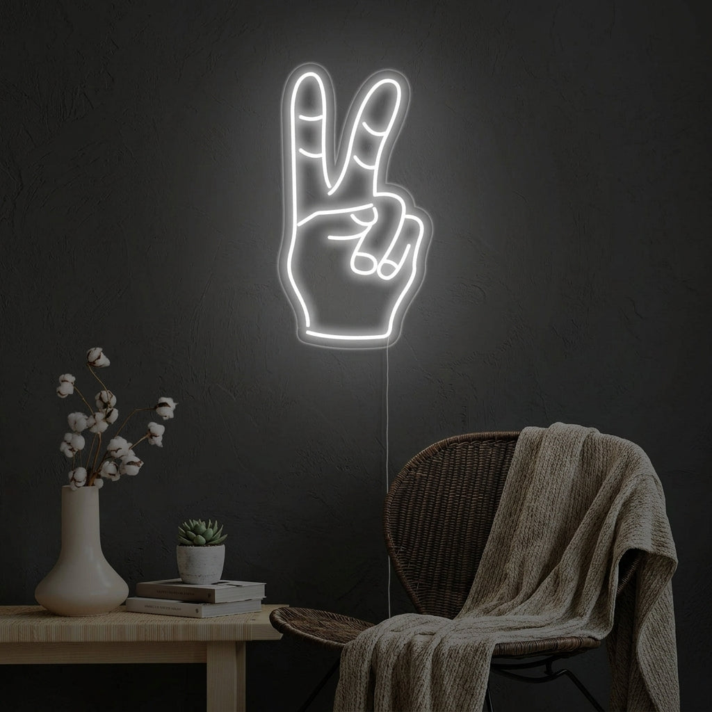 "Paz" Letreros Neon