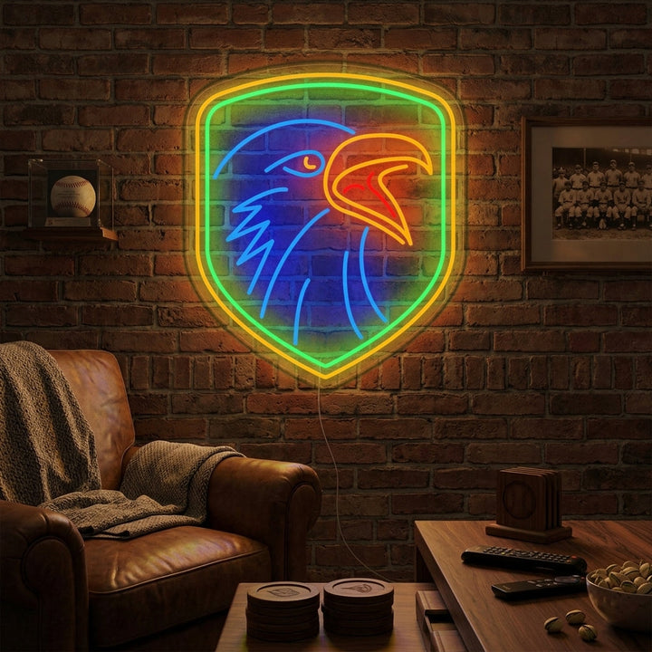 "Águila Con Shiled" Letreros Neon