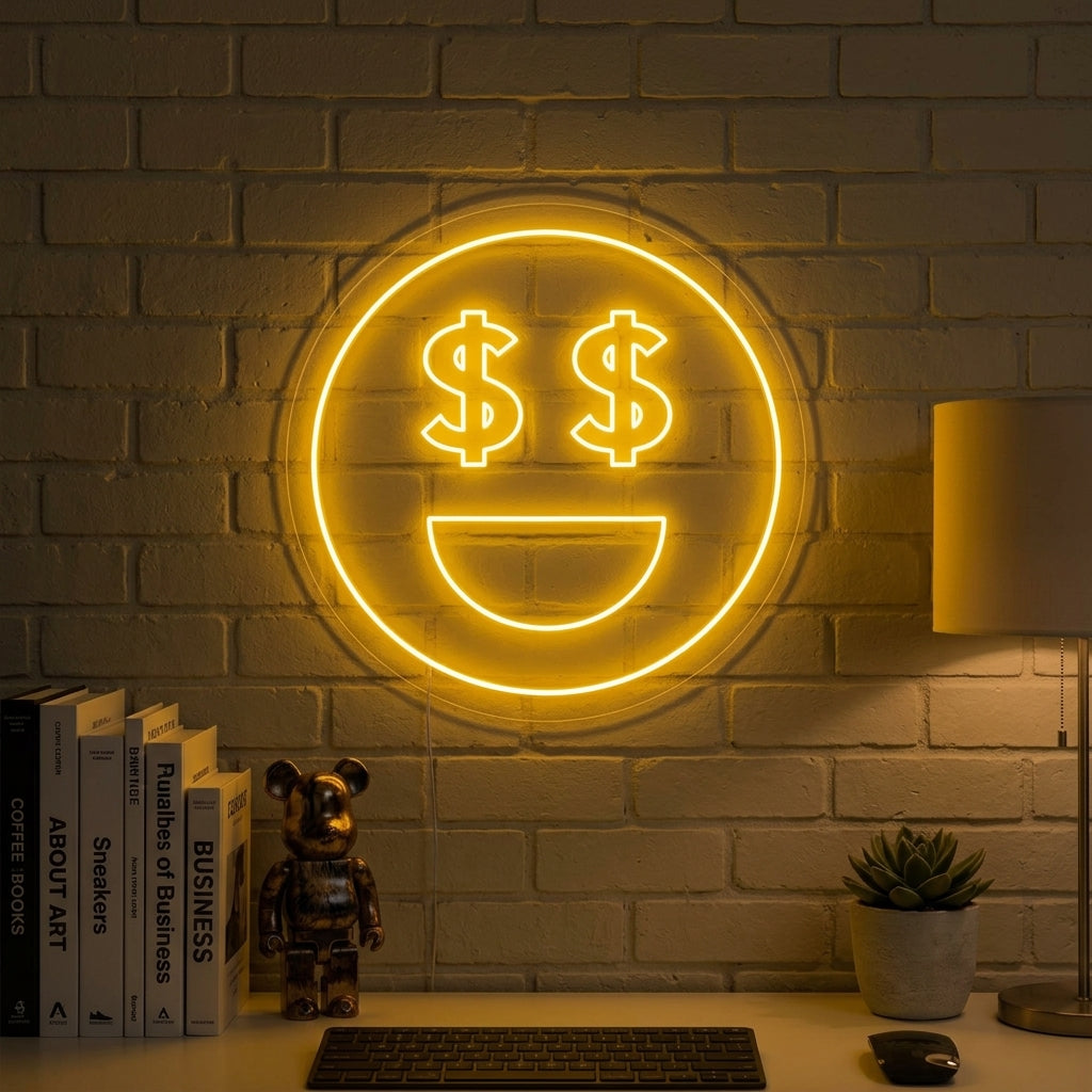 "Ojos De Dinero" Letreros Neon