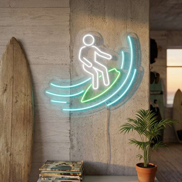 "Surfista" Letreros Neon