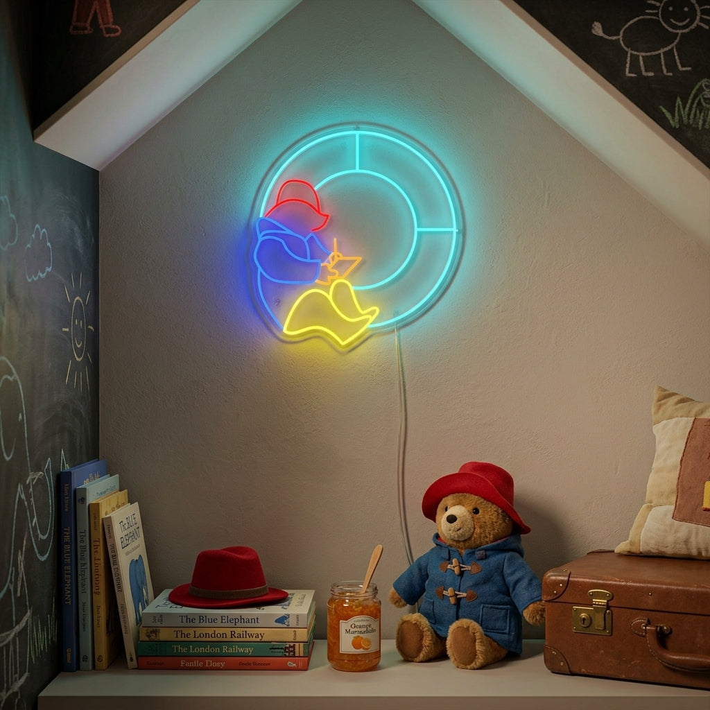 "Oso PDT" Letreros Neon