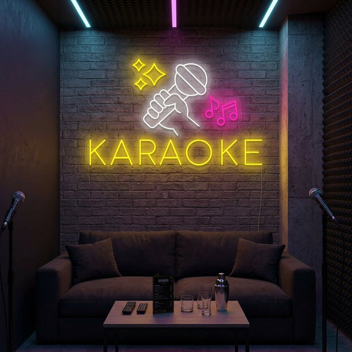 "Karaoke" Letrero de neón