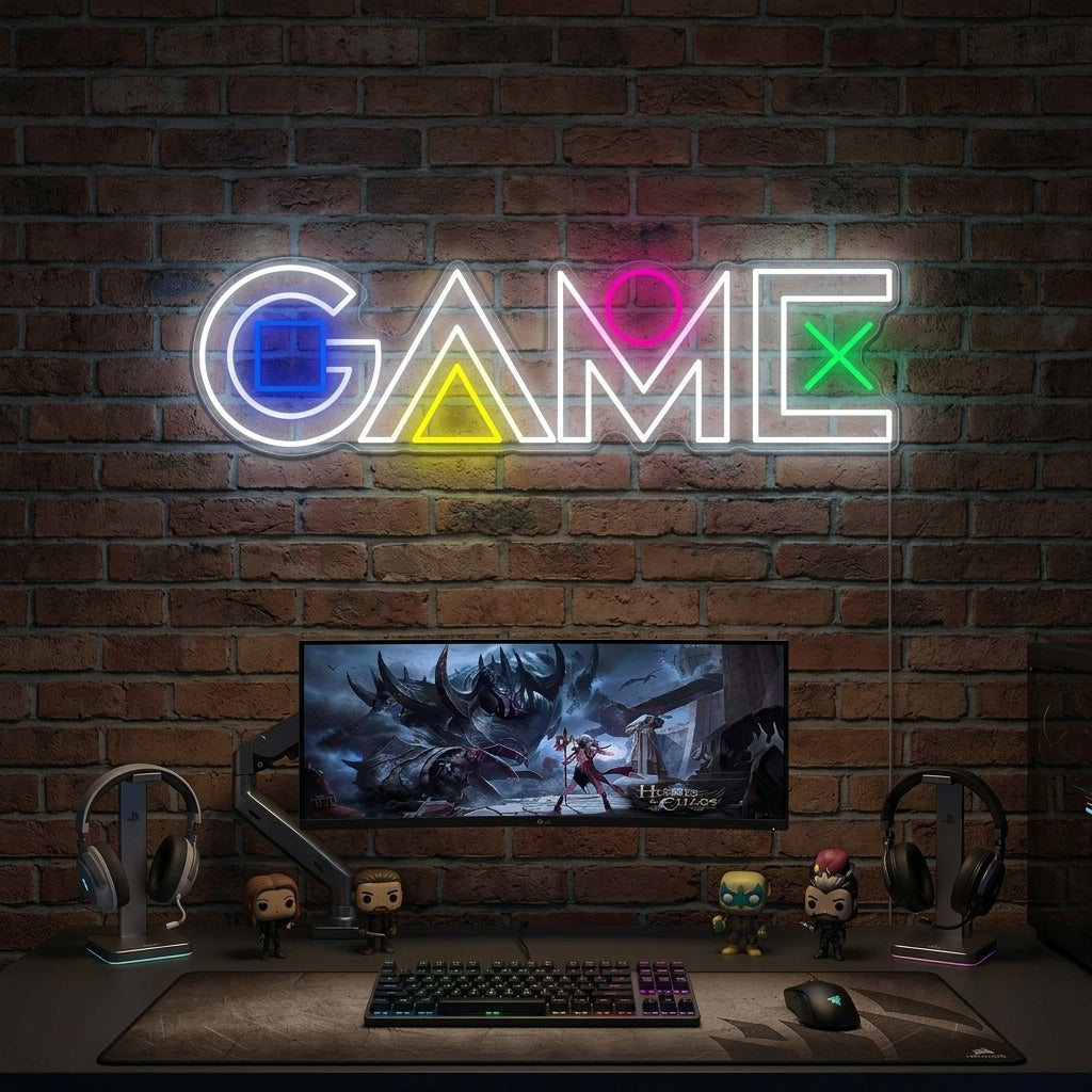 "Game" Letrero de neón