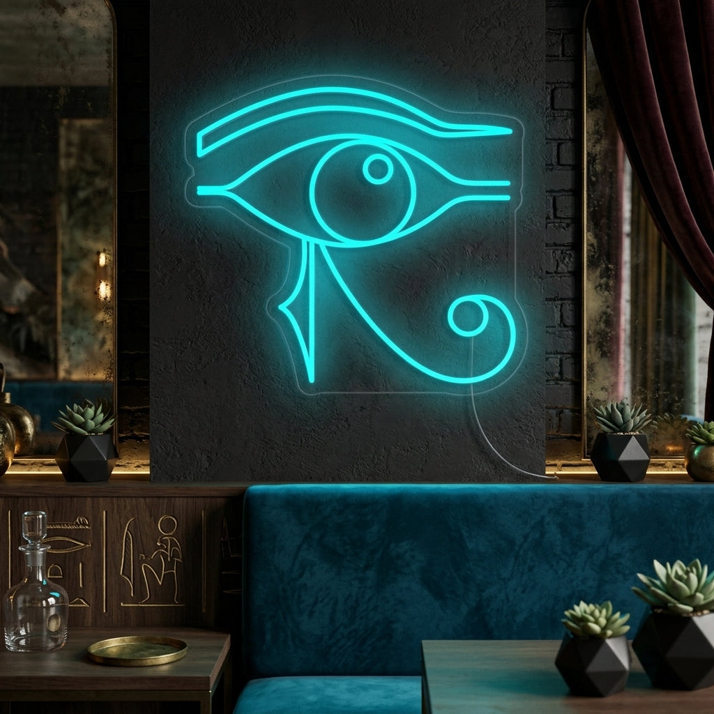 "Egipto Ojo De Horus" Letreros Neon
