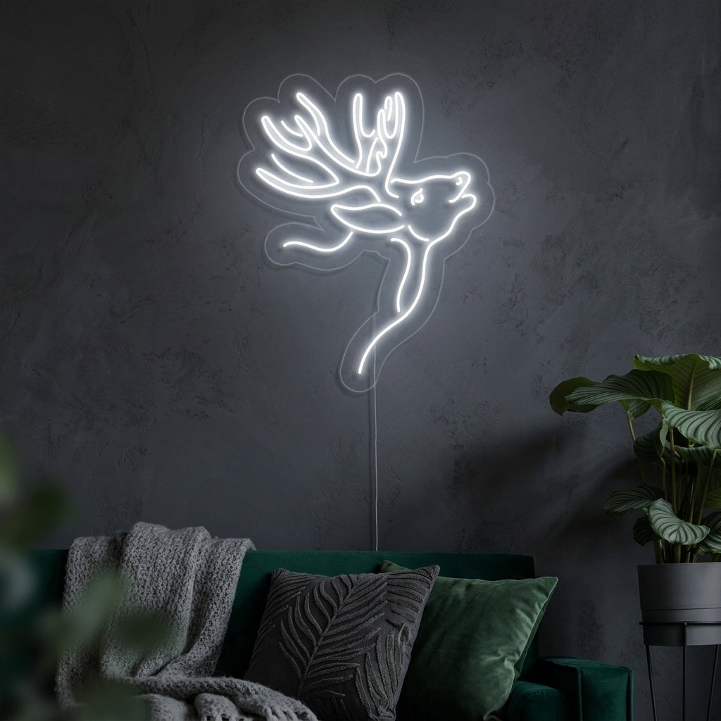 "Ciervo" Letreros Neon