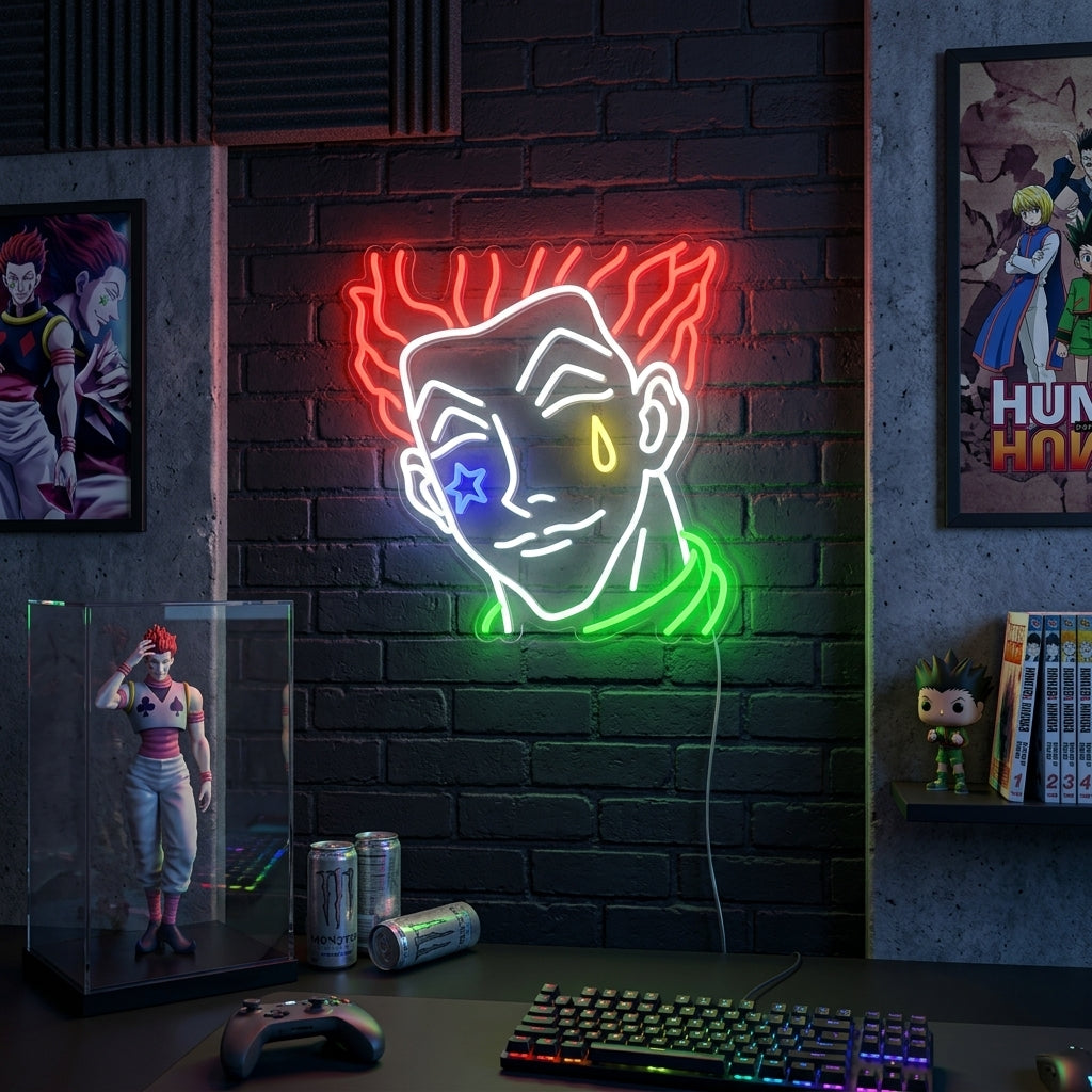 "Hisoka" Letreros Neon