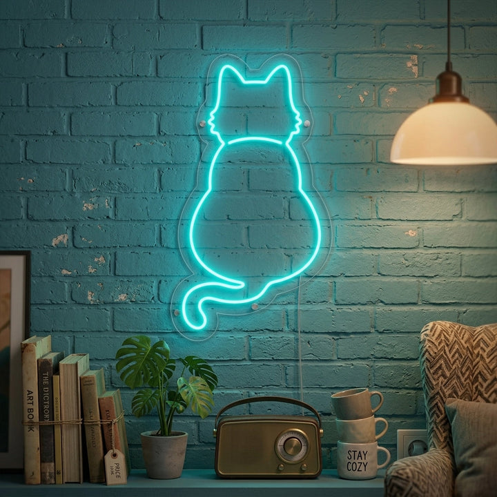 "Gato" Letreros Neon