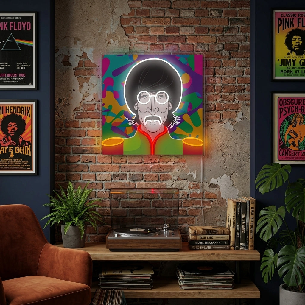 "Lennon" Letrero de neón