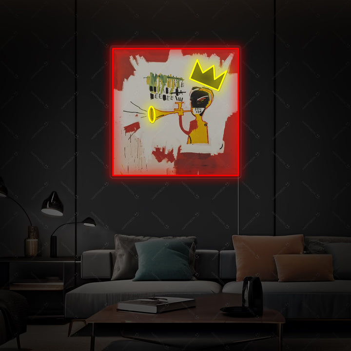 "Jean Trompeta" Letrero de neón