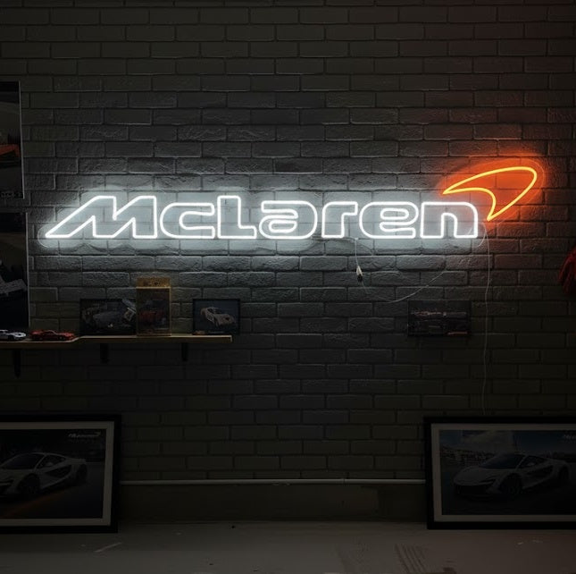 "Mclar-Car" Letrero de neón