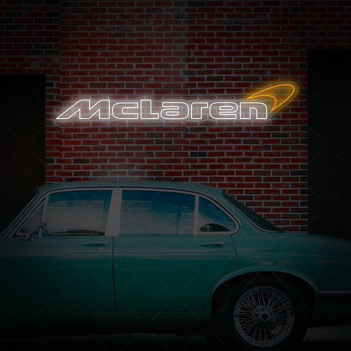 "Mclar-Car" Letrero de neón