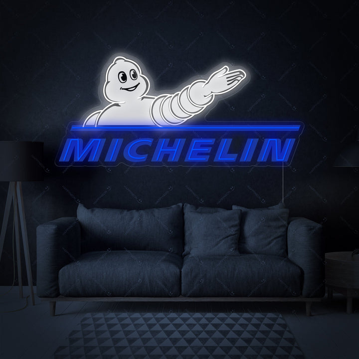 "Logotipo Micheli" Letrero de neón